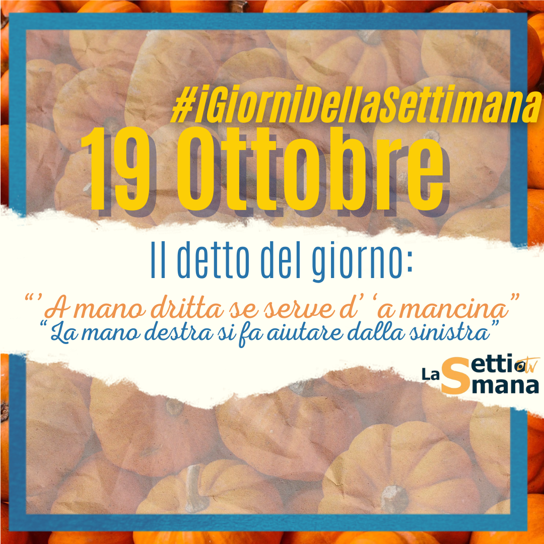 #igiornidellasettimana