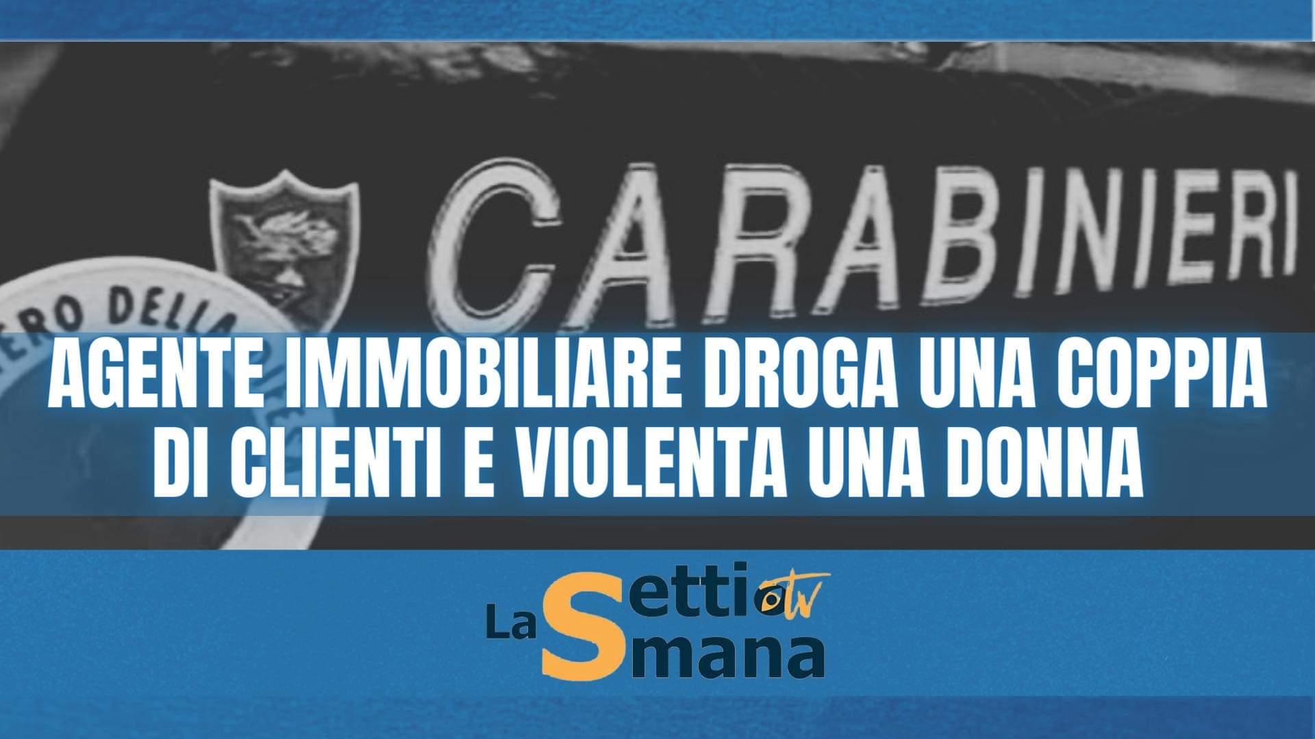 Agente immobiliare in manette