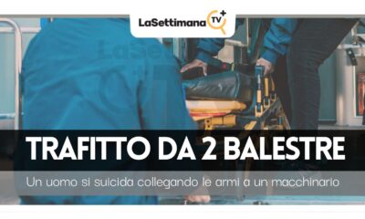 trafitto al torace e alla testa