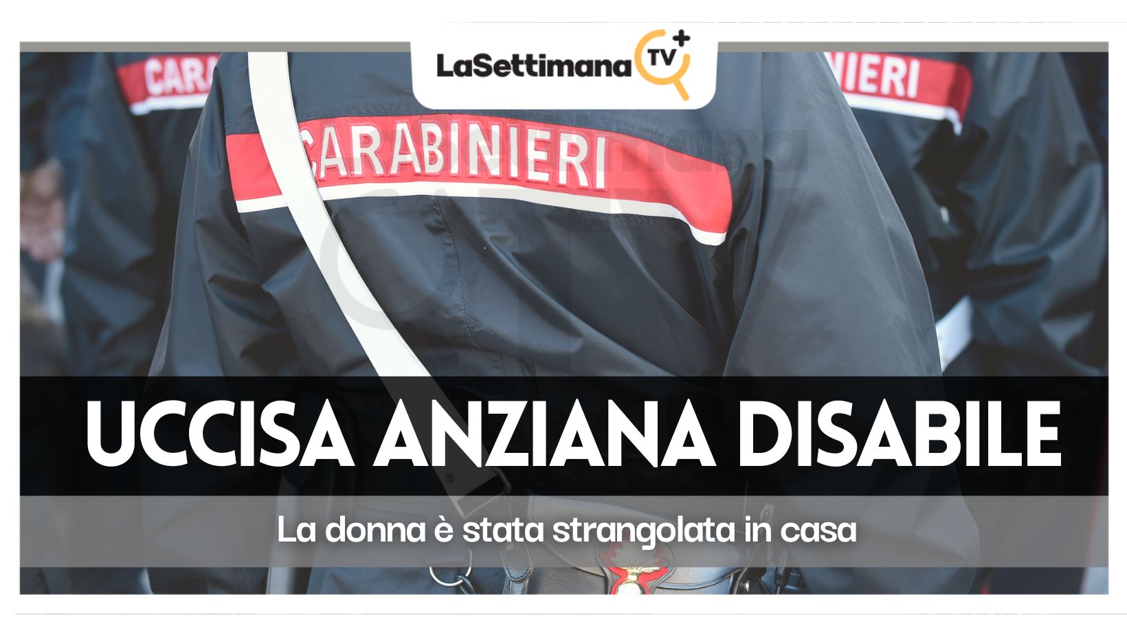 un'anziana