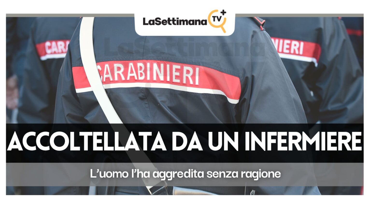 donna accoltellata
